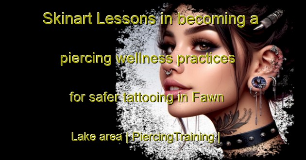 Skinart Lessons in becoming a piercing wellness practices for safer tattooing in Fawn Lake area | PiercingTraining | PiercingClasses | SkinartTraining-Canada